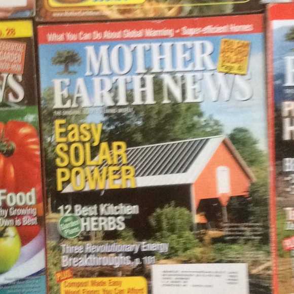 5 LBS of MOTHER EARTH NEWS MAGAZINES - Picture 8 of 9